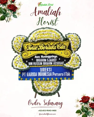 Papan Bunga Duka di Cibadung